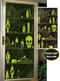 Decoración para puerta calaveras fluorescentes
