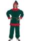Costum de elf de Crăciun tradițional pentru adult