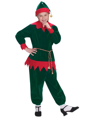 Kostum peri Natal tradisional untuk anak-anak