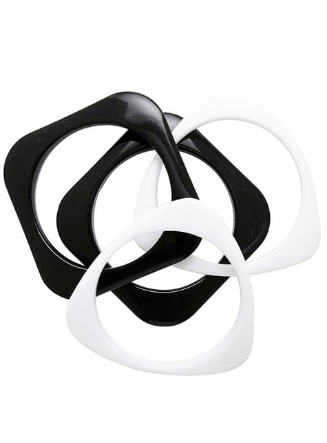 Set of 4 Woman's Disco Bracelets