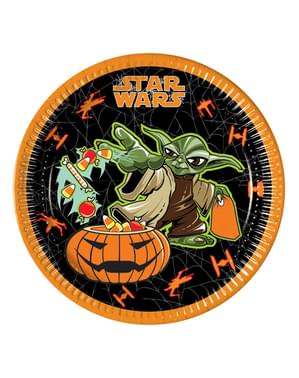 Set 8 Star Wars Halloween Plates