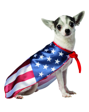 Déguisement Drapeau Etats-Unis chien