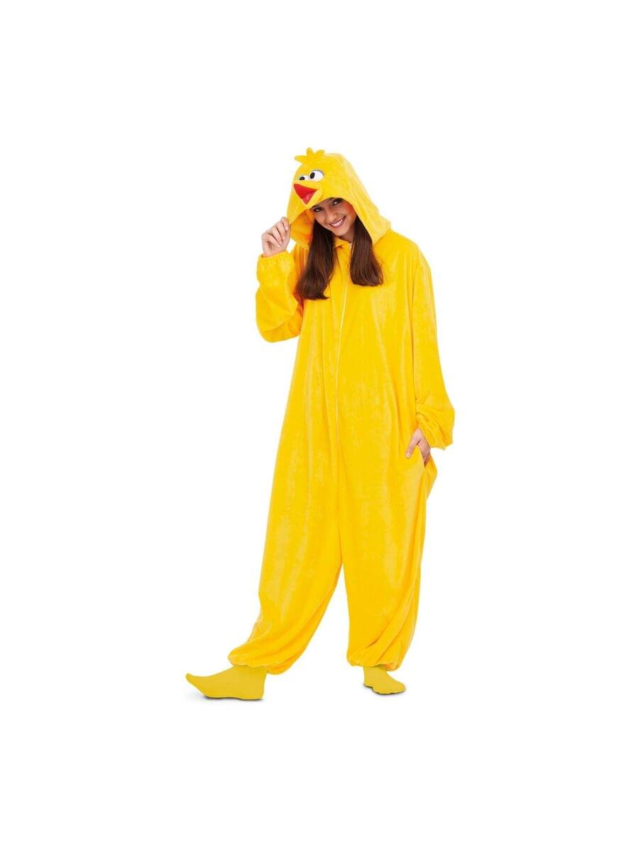 Costume di Big Bird Sesame Street onesie per adulto