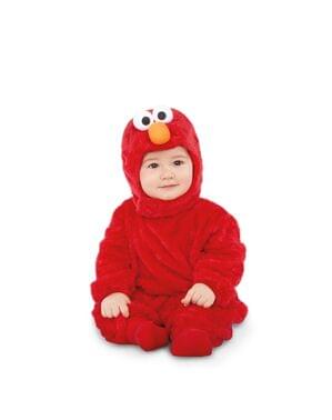 Elmo fra Sesame Street Onesie kostume til babyer