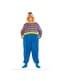 Déguisement Ernest Sesame Street onesie adulte