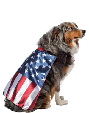 Maskeraddräkt Amerikanska flaggan till hund