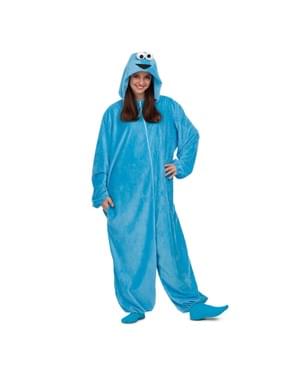 Costum Cookie Monster Strada Sesame onesie pentru adult
