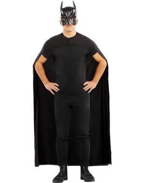 SINSEN Batman - Costume da supereroe per adulti, cavaliere oscuro, maschera  per cosplay per feste di Halloween (media, costume Batman + maschera) :  : Moda