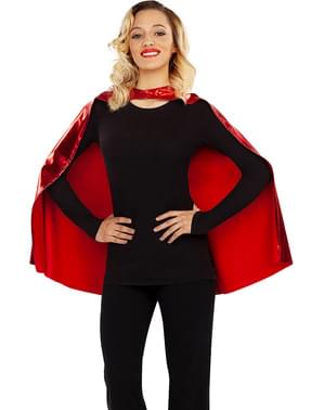 Supergirl mantel för dam