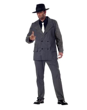 Costum de gangster bătăuș pentru bărbat