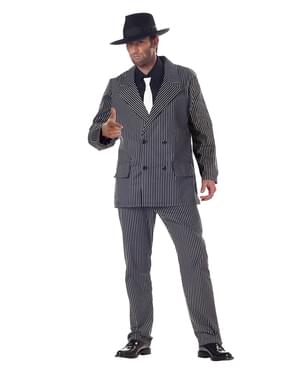 Costum de gangster bătăuș pentru bărbat