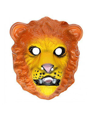 子供用のプラスチック製のライオンマスク