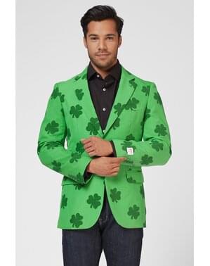 Opposuits St. Patricks Kløver jakke til mænd