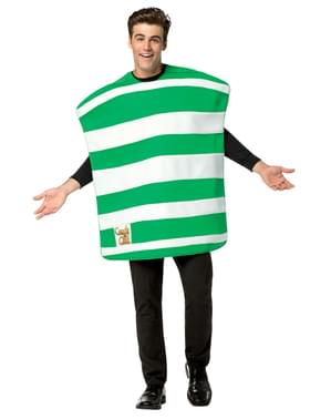 Adult's Candy Crush Green and White Sweet Costume