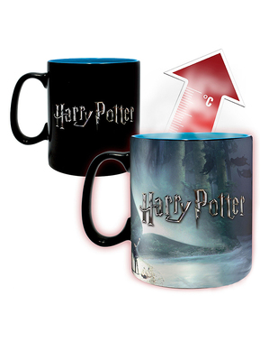 Harry Potter Patronus skodelica s spreminjanjem barve