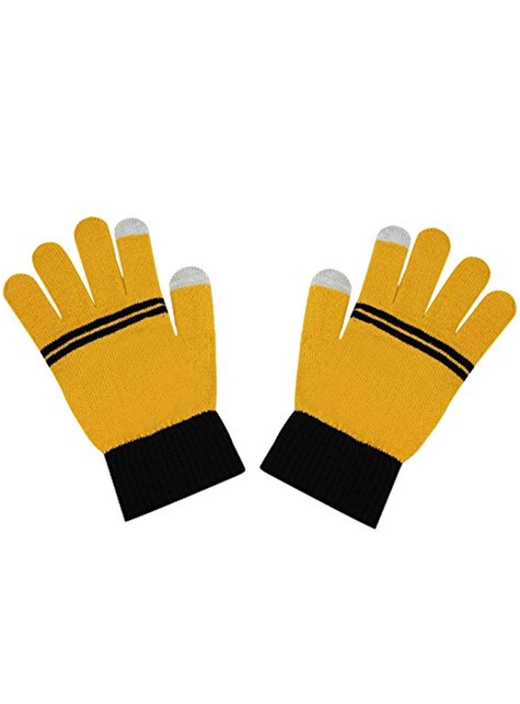 Hufflepuff tactile gloves - Harry Potter