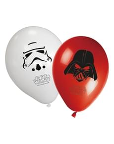 Sett med 8 Star Wars & Heroes Ballonger