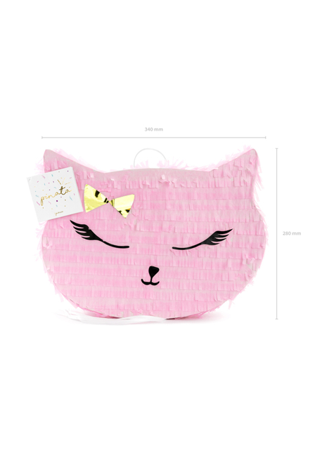 Piñata gato rosa - Meow Party