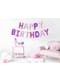 Happy Birthday Balloons in Assorted Shades of Purple (340 cm) - Celebration Party