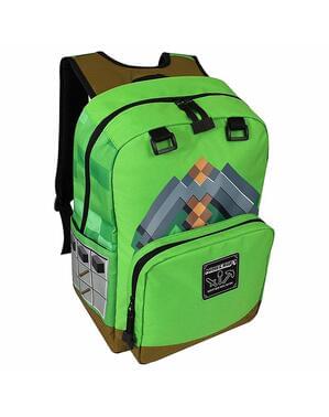 Sac à dos vert Minecraft Pioche