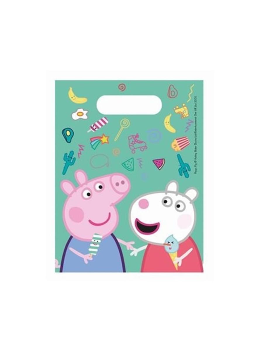 4 sacchetti per caramelle Peppa Pig