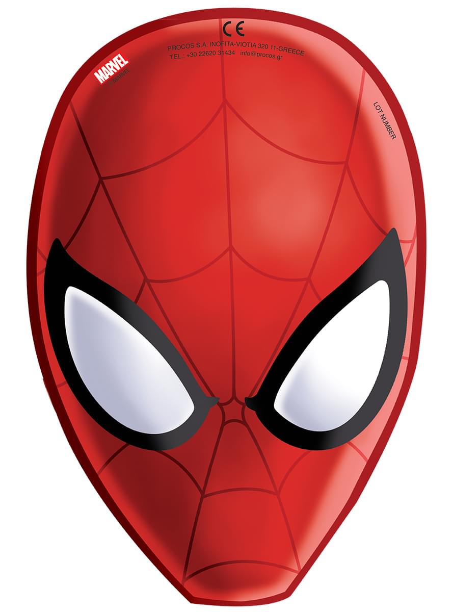 6 Ultimate Spiderman Web Warriorsマスク6枚セット
