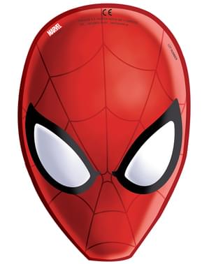 Sett med 6 Den ultimate Spider-Man Web Warriors masker