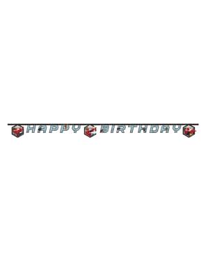 Ultimate Spiderman Web Warriors Happy Birthday Banner