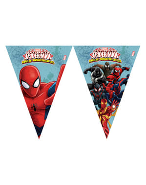 Vlaggetjes Spiderman Web Warriors