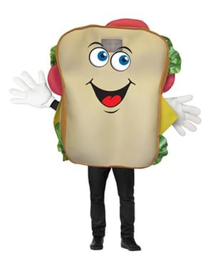 Maskeraddräkt Smarrig Sandwich för vuxen