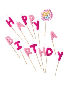 Disney Princess Happy Birthday Candles