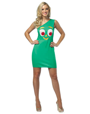 Gumby kjole itl dame