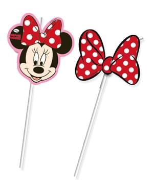 Set of 6 Minnie Cafe Straws