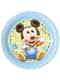Zestaw 8 talerzy Baby Mickey 20 cm