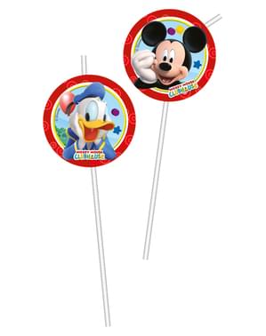 6 palhinhas Playful Mickey - Clubhouse