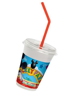 Playful Mickey Becher mit Strohhalm Set 12 Stück