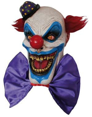 Halloweenská maska klaun Chompo