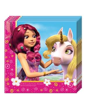 20 servilletas Mia & Me (33x33 cm)