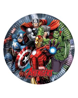 8 kpl The Avengers Power 23 cm lautaset