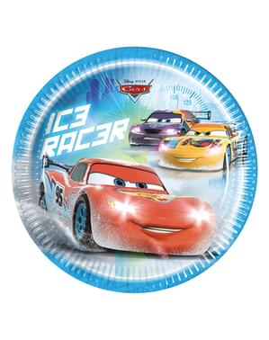 Zestaw 8 talerzy Cars Ice 23 cm
