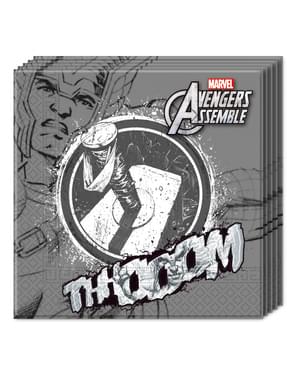 Sett med 20 Teen Avengers Servietter