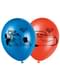 Set 8 palloncini Cars Neon (30 cm)