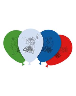 8 balões Os Vingadores Power (30 cm) - Mighty Avengers