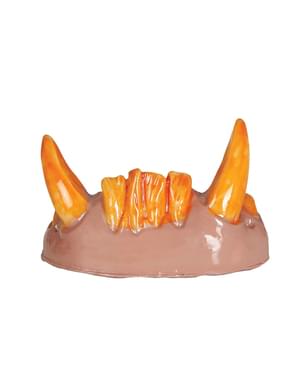 Dentadura de Orc para adulto