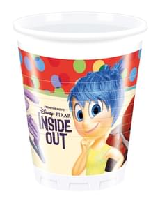 Conjunto de 8 copos Divertida-mente (Inside Out)