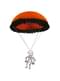 Parachuting Skeleton Lantern