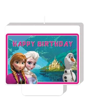 Ljus Happy Birthday Frozen Alpine