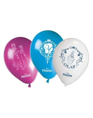 Set de 8 baloane Regatul de gheață (Frozen) Alpine