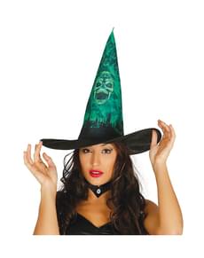 Chapeau sorcière fantôme femme