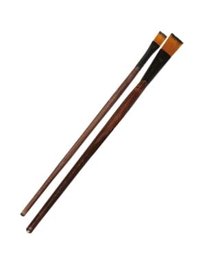 2 pinceaux maquillage
